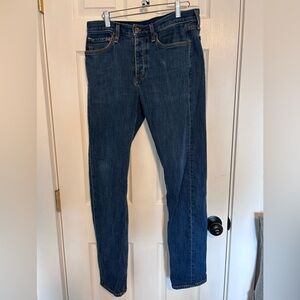 rag & bone Men's Slim Blue Jeans